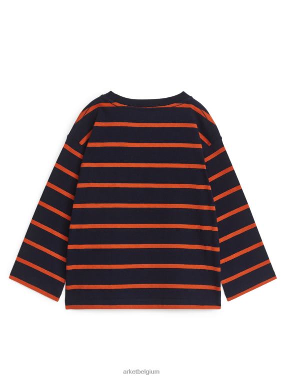 ARKET kleding 0DXJP1453 donkerblauw/strepen Lange mouwenshirt kinderen