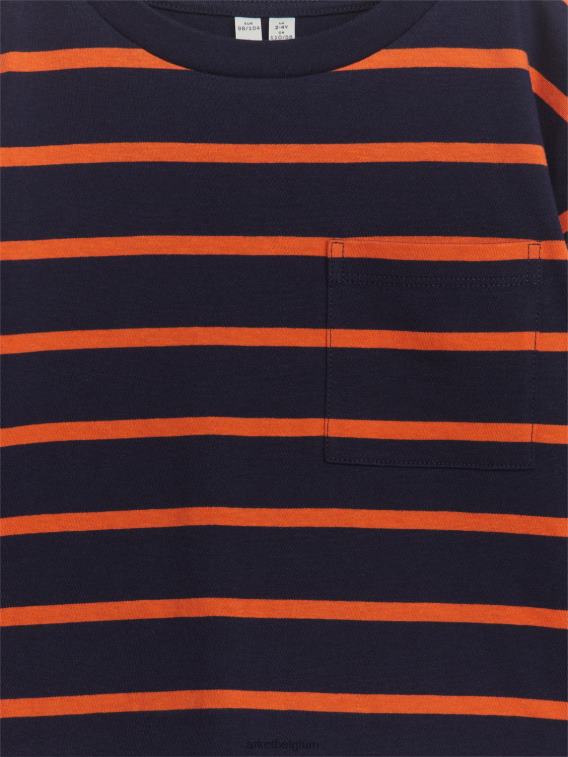 ARKET kleding 0DXJP1453 donkerblauw/strepen Lange mouwenshirt kinderen