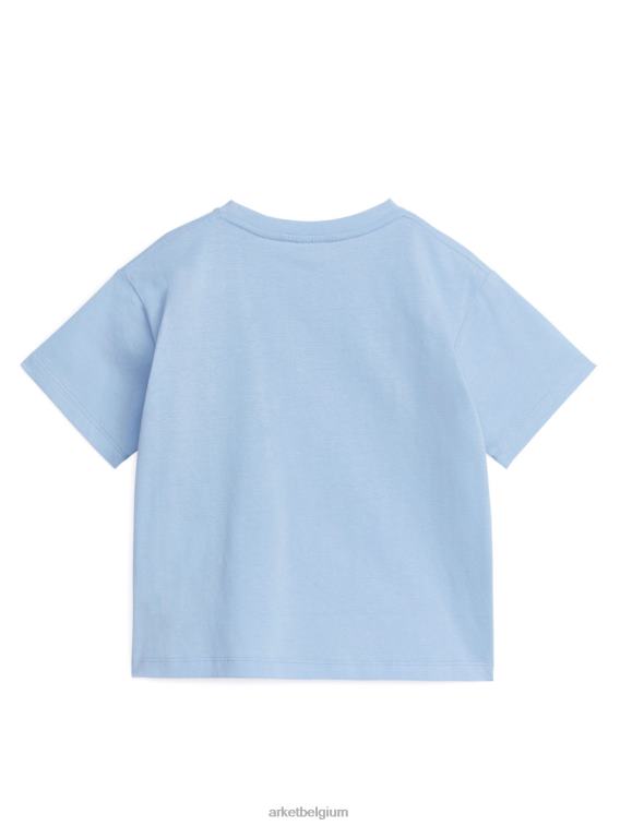 ARKET kleding 0DXJP1457 lichtblauw/robot oversized t-shirt kinderen