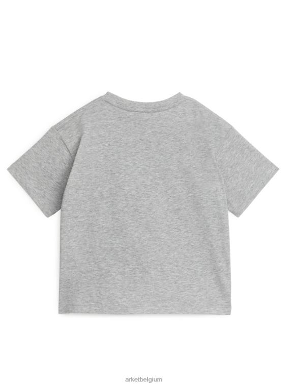 ARKET kleding 0DXJP1462 grijs/rif oversized t-shirt kinderen