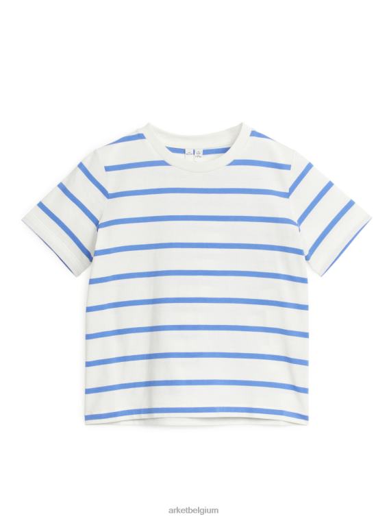 ARKET kleding 0DXJP1477 wit Blauw gestreept t-shirt kinderen