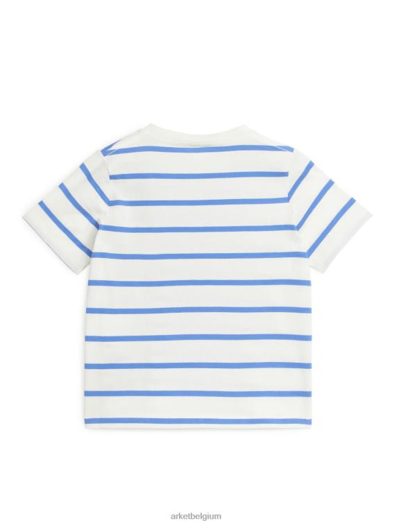 ARKET kleding 0DXJP1477 wit Blauw gestreept t-shirt kinderen