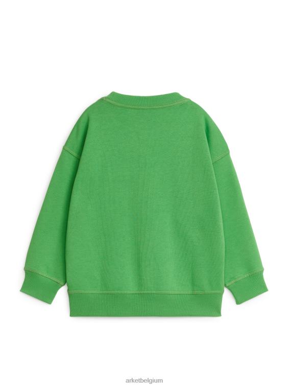 ARKET kleding 0DXJP1487 groen/robots ontspannen sweatshirt kinderen