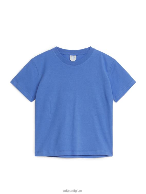 ARKET kleding 0DXJP1489 hemelsblauw T-shirt met ronde hals kinderen