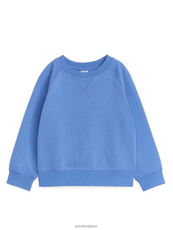 ARKET kleding 0DXJP1496 hemelsblauw sweatshirt van franse badstof kinderen