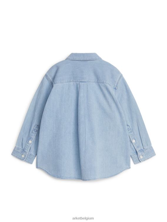 ARKET kleding 0DXJP1497 lichtblauw denim overhemd kinderen