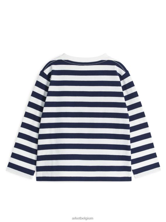 ARKET kleding 0DXJP1498 donkerblauw T-shirt met lange mouwen kinderen