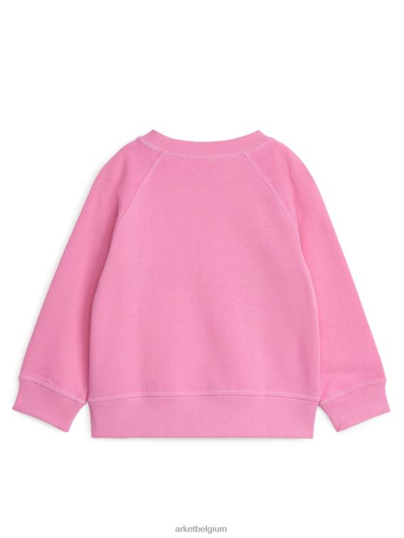 ARKET kleding 0DXJP1508 roze Sweatshirt met ronde hals kinderen