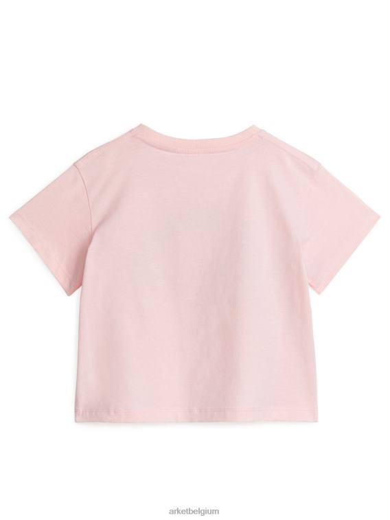 ARKET kleding 0DXJP1510 beige/dino wijdvallend t-shirt kinderen