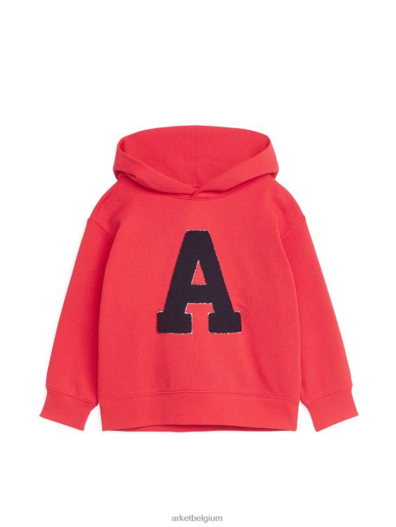 ARKET kleding 0DXJP1517 rood blauw Varsity-hoodie kinderen