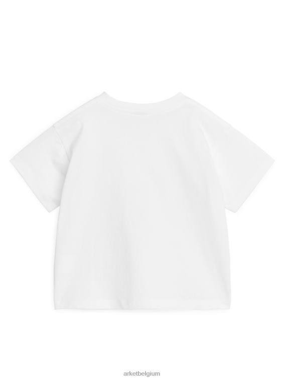 ARKET kleding 0DXJP1525 wit lichtgewicht t-shirt kinderen