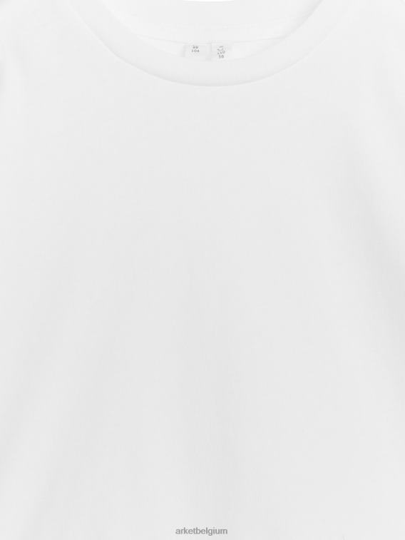 ARKET kleding 0DXJP1525 wit lichtgewicht t-shirt kinderen