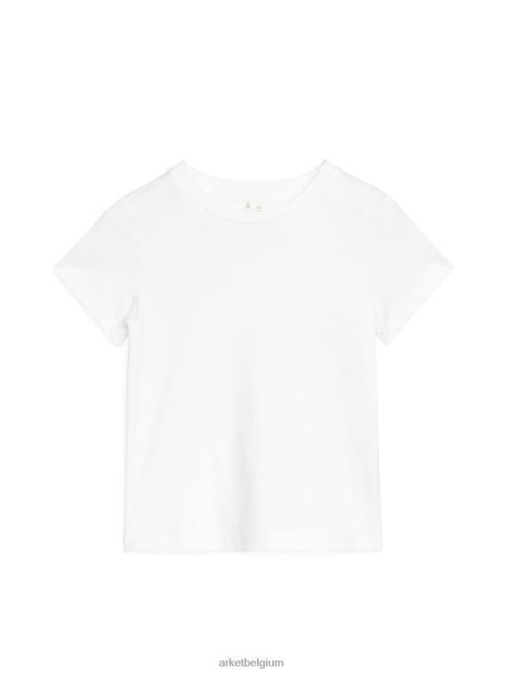 ARKET kleding 0DXJP1532 wit T-shirt met ronde hals kinderen