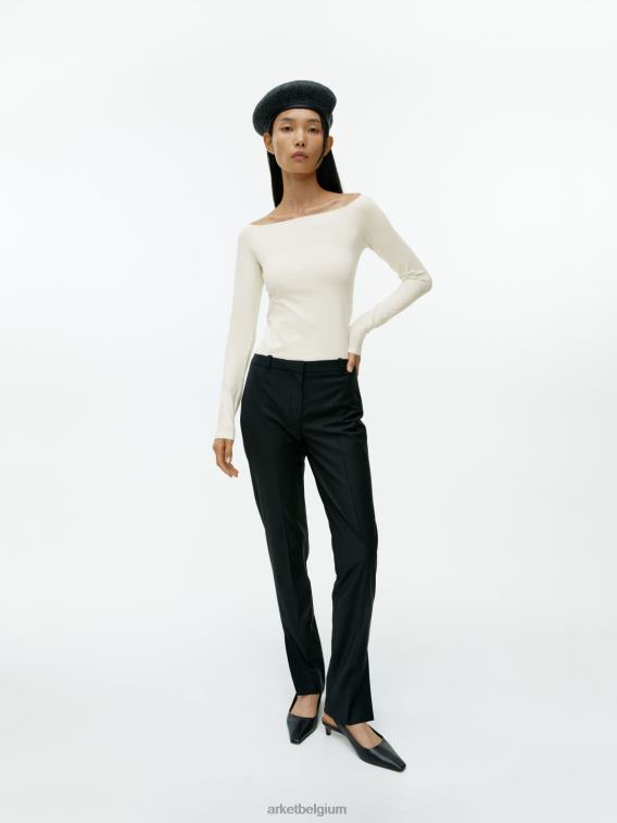 ARKET kleding 0DXJP285 gebroken wit off-shoulder topje kinderen