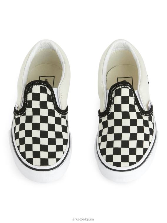 ARKET schoenen 0DXJP1396 wit Zwart vans klassieke instapsneakers voor peuters kinderen