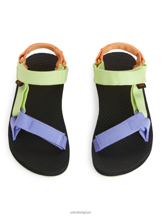 ARKET schoenen 0DXJP1401 zwart/pastelkleuren teva originele universele junior sandalen kinderen