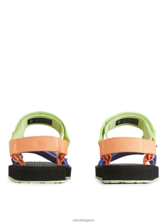 ARKET schoenen 0DXJP1401 zwart/pastelkleuren teva originele universele junior sandalen kinderen