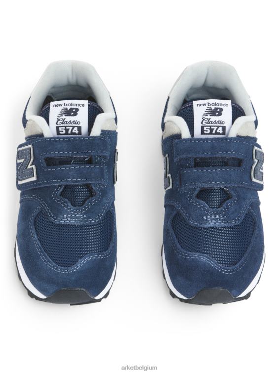 ARKET schoenen 0DXJP1405 blauw new balance 574 jeugdtrainers kinderen