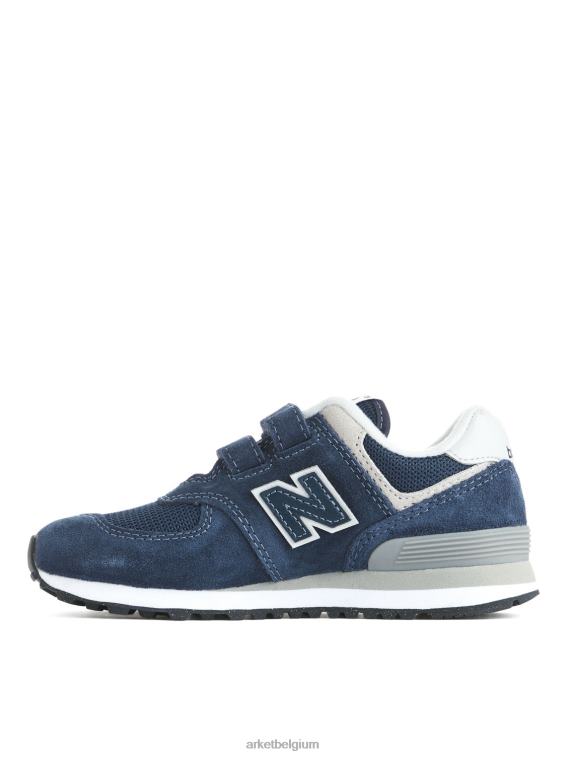 ARKET schoenen 0DXJP1405 blauw new balance 574 jeugdtrainers kinderen