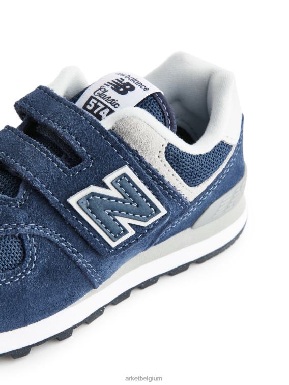 ARKET schoenen 0DXJP1405 blauw new balance 574 jeugdtrainers kinderen