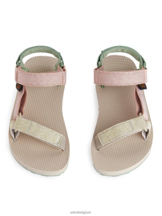 ARKET schoenen 0DXJP1407 metallic/multi teva originele universele kindersandalen kinderen