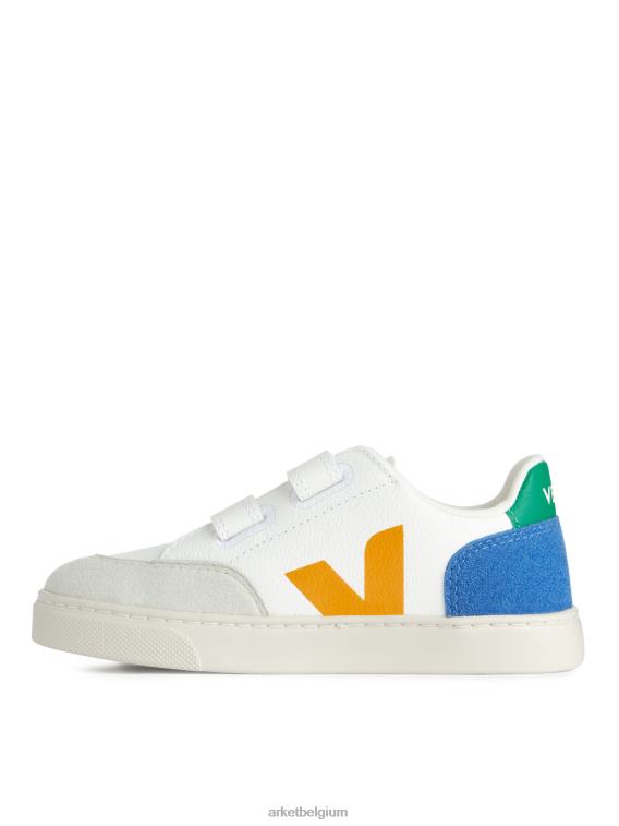 ARKET schoenen 0DXJP1409 wit/geel/blauw veja v-12 junior trainers kinderen