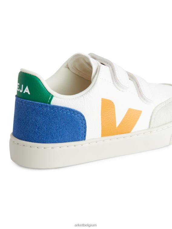ARKET schoenen 0DXJP1409 wit/geel/blauw veja v-12 junior trainers kinderen