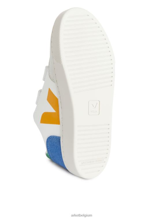 ARKET schoenen 0DXJP1409 wit/geel/blauw veja v-12 junior trainers kinderen