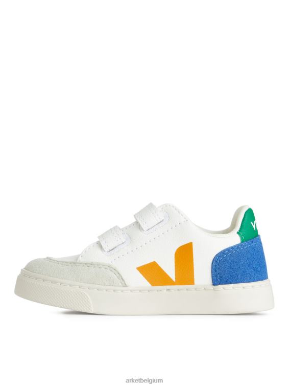 ARKET schoenen 0DXJP1410 wit/geel/blauw veja v-12 kindersneakers kinderen