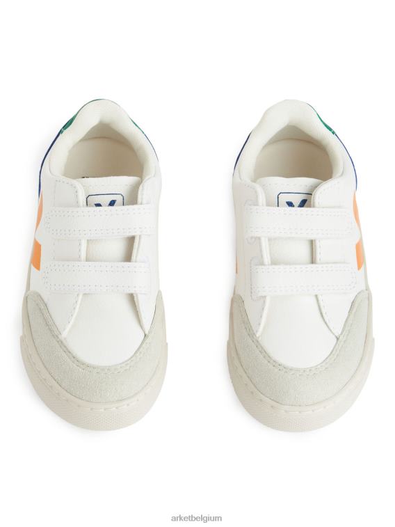 ARKET schoenen 0DXJP1410 wit/geel/blauw veja v-12 kindersneakers kinderen