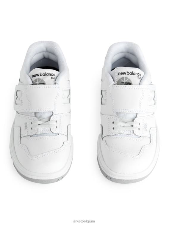 ARKET schoenen 0DXJP1412 wit new balance 550 jeugdtrainers kinderen