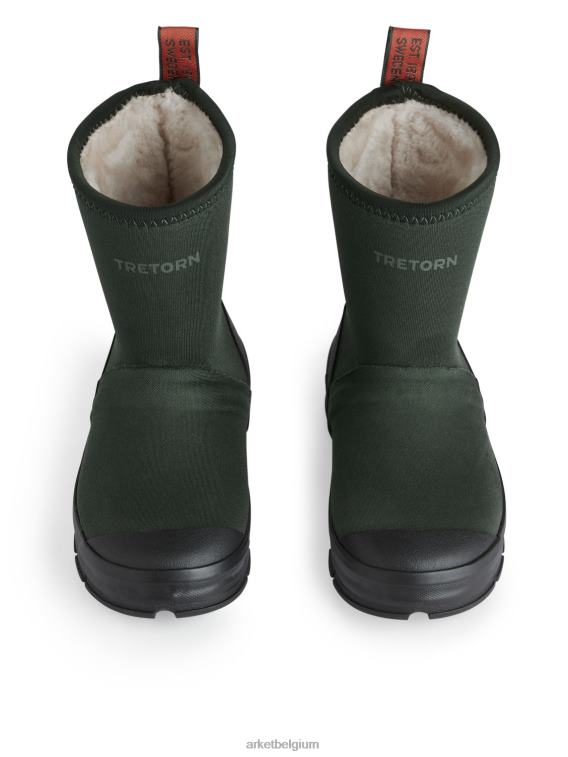ARKET schoenen 0DXJP1413 kaki groen tretorn mimas hybride kinderlaarzen kinderen