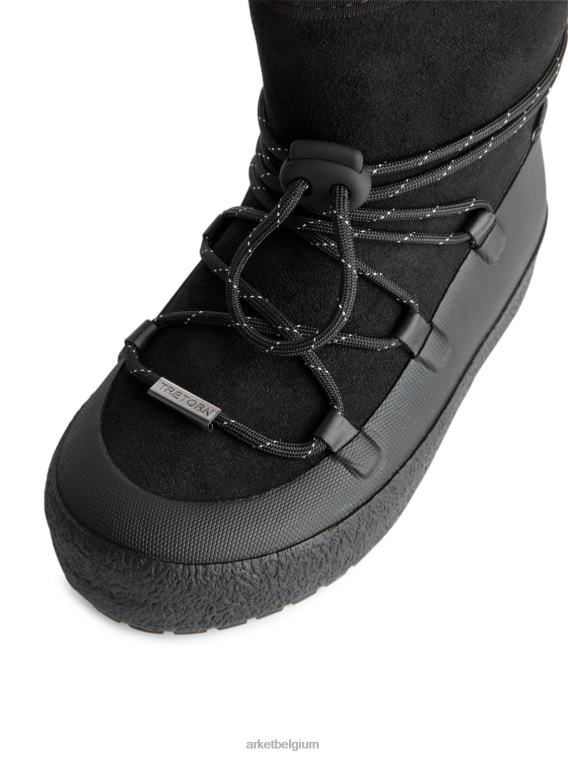 ARKET schoenen 0DXJP1417 zwart tretorn aspa hybride jr-laarzen kinderen