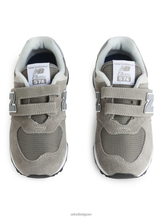 ARKET schoenen 0DXJP1420 grijs new balance 574 kindersneakers voor kleine kinderen kinderen