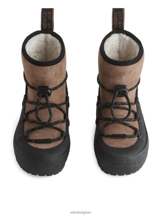 ARKET schoenen 0DXJP1423 bruin tretorn apollo jr laarzen kinderen