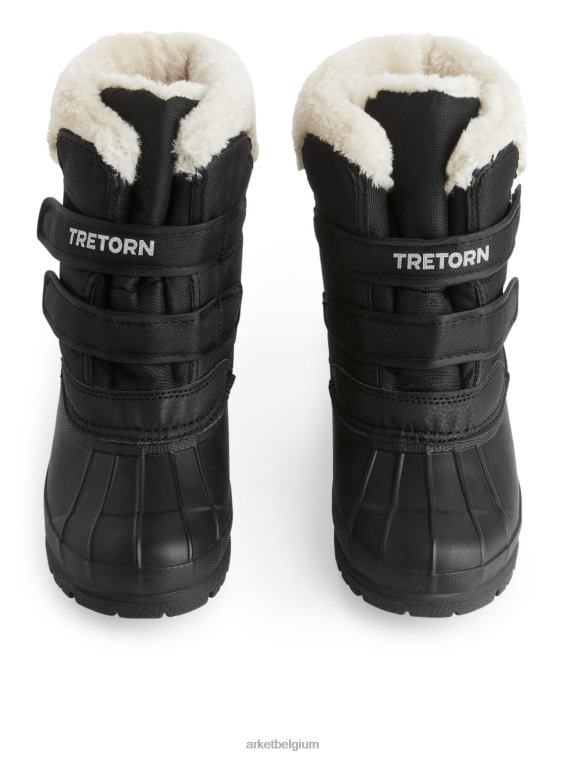 ARKET schoenen 0DXJP1425 zwart tretorn expeditielaarzen kinderen