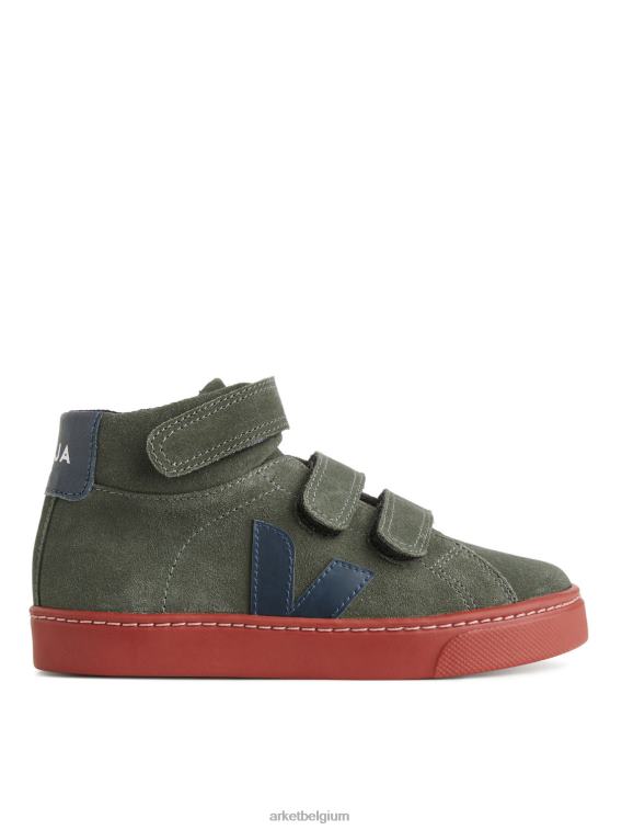 ARKET schoenen 0DXJP1427 kaki groen veja esplar midsneakers peuter kinderen