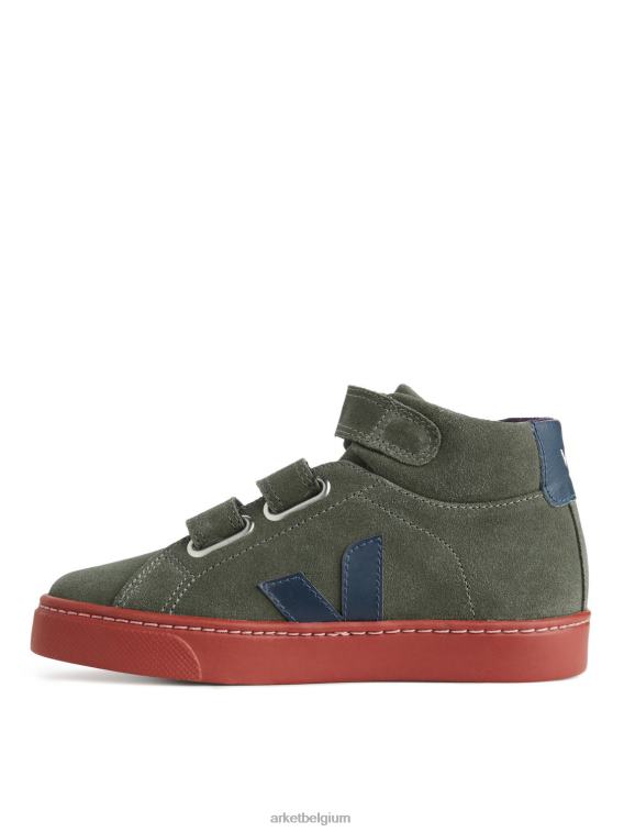 ARKET schoenen 0DXJP1427 kaki groen veja esplar midsneakers peuter kinderen