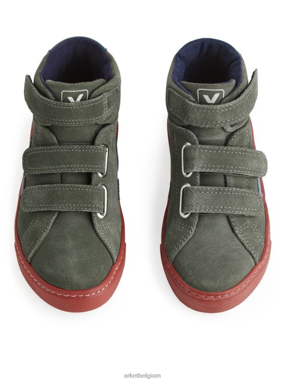 ARKET schoenen 0DXJP1427 kaki groen veja esplar midsneakers peuter kinderen