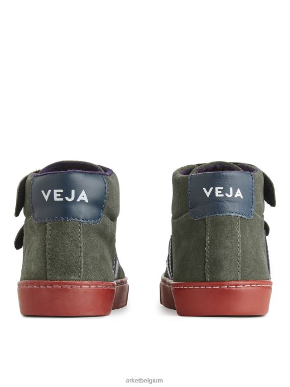 ARKET schoenen 0DXJP1427 kaki groen veja esplar midsneakers peuter kinderen