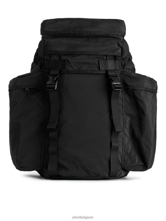 ARKET Tassen 0DXJP1211 zwart lichtgewicht rugzak unisex