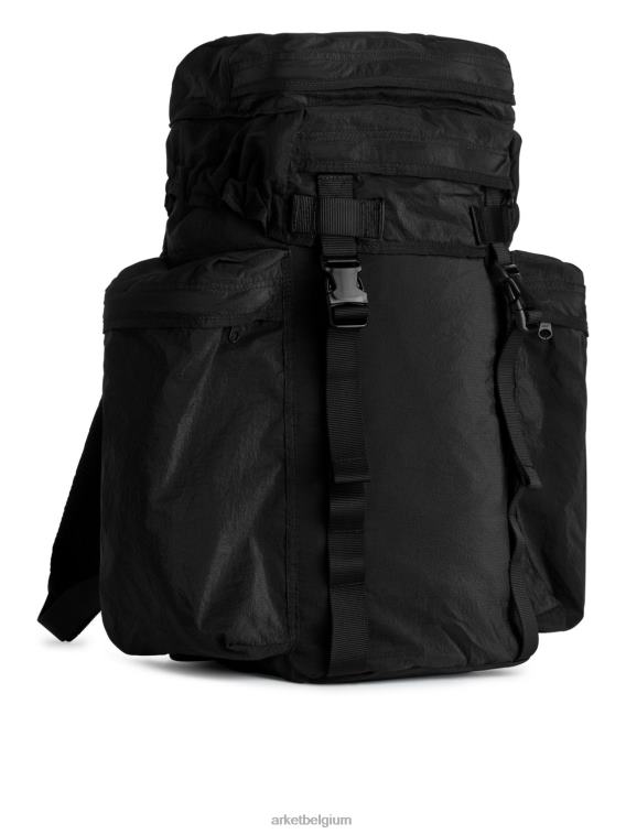 ARKET Tassen 0DXJP1211 zwart lichtgewicht rugzak unisex