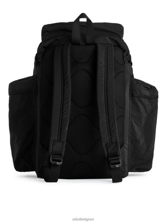 ARKET Tassen 0DXJP1211 zwart lichtgewicht rugzak unisex