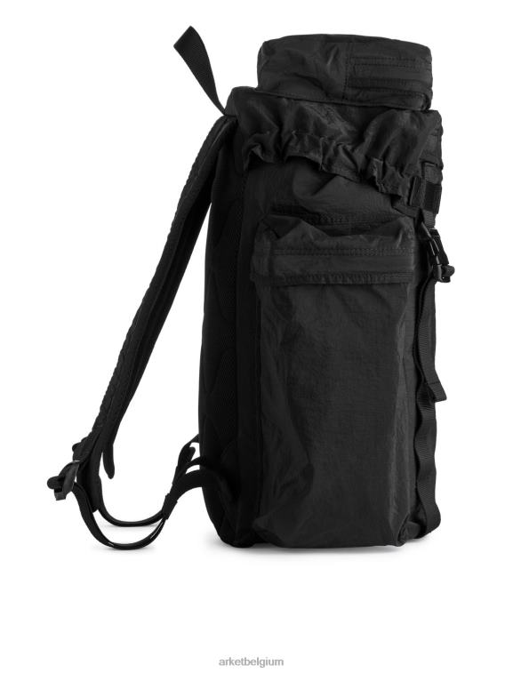 ARKET Tassen 0DXJP1211 zwart lichtgewicht rugzak unisex