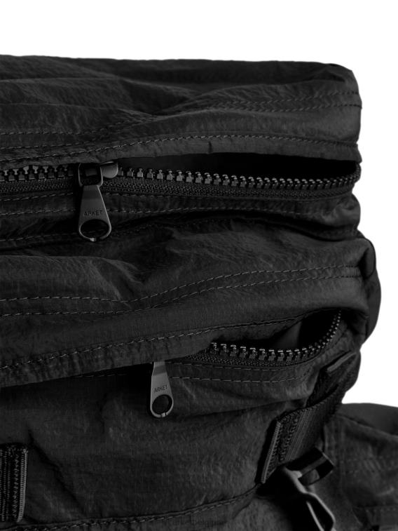 ARKET Tassen 0DXJP1211 zwart lichtgewicht rugzak unisex