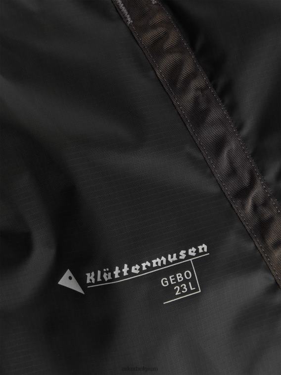 ARKET Tassen 0DXJP1212 zwart Klattermusen Gebo draagtas unisex