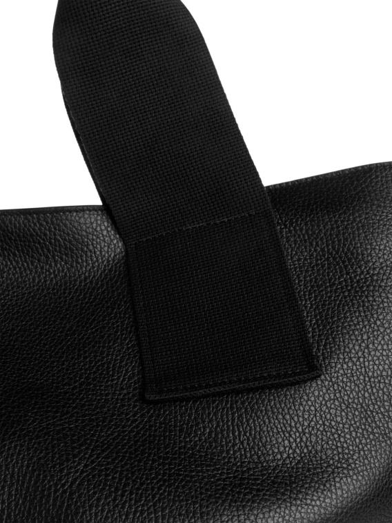 ARKET Tassen 0DXJP753 zwart leren draagtas unisex
