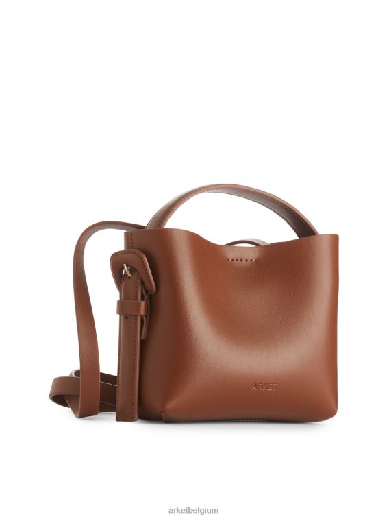 ARKET Tassen 0DXJP764 bruin crossbody zak unisex