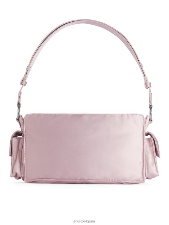 ARKET Tassen 0DXJP765 stoffig roze schoudertas unisex