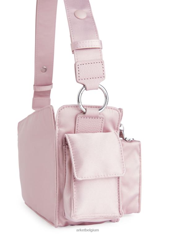ARKET Tassen 0DXJP765 stoffig roze schoudertas unisex
